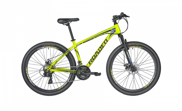 Roadeo Volkan 27.5T Acid Green with Blue Matte